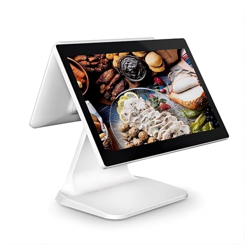 Registrierkasse, 15,6-Zoll-Touchscreen All-in-One-POS-System Pos-Registrierkasse Dual Screen Offline-Pos-Systeme(15 J6412 8G 128G) von AIRYSSFU