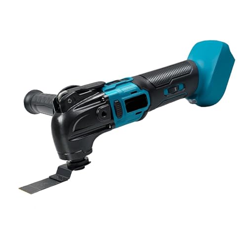 Schwingungsmessgerät, Bürstenloser oszillierender Multi-Tool-Elektrosägen-Trimmer, Schaufel, Kantenschneider, Lochschneiden/Schleifen/Holzbearbeitungswerkzeug for 18-V-Batterie(A) von AIRYSSFU