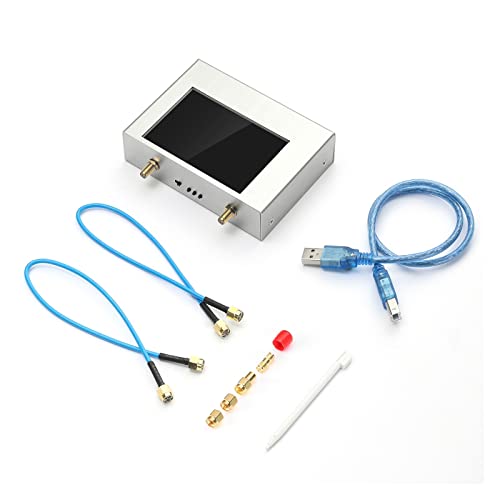Spektrumanalysator, VNA V2 Plus4 50KHz-4GHz Vektornetzwerkanalysator 4 Zoll TFT Kurzwelle HF VHF UHF 70-90dB Mit 3200mAh Akku(Option 1) von AIRYSSFU