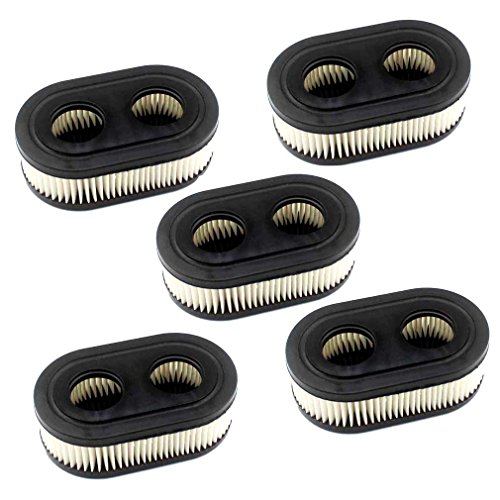 AISEN 5x Luftfilter passend für Briggs &Stratton 798452 798339 5432 5432K 593260 Rasenmäher Series 550E, 550EX Eco-Plus, 575EX von AISEN