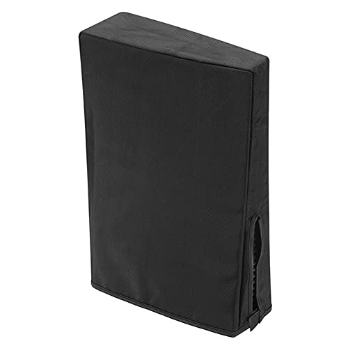 Staubdichte Cover Schutzhülle für PS5 Konsole, waschbare Abdeckung Hülle kompatibel mit PS5 Console, kratzfestes Host Schutz PS5 Zubehör (Schwarz, Vertikal) von AISEN