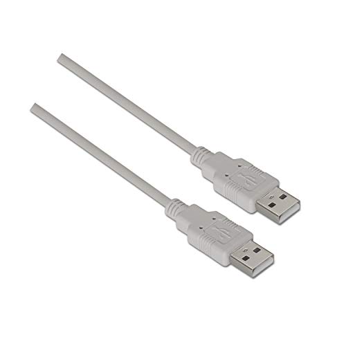 AISENS A101 – 0022 – 2 m USB 2.0-Kabel für Externe Gehäuse, beige von AISENS