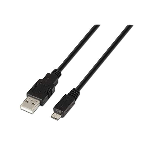 AISENS A101 – 0027 – Kabel USB 2.0 (0.8 m, für Handys) schwarz von AISENS