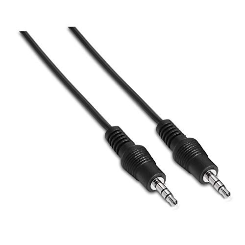 AISENS A128 – 0142 – Audio Stereo Kabel (Jack 3.5, 1.5 m) schwarz von AISENS