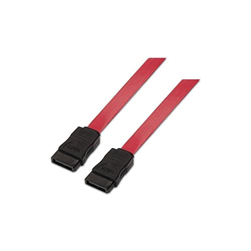 AISENS A130 – 0153 – Daten-Kabel 0.5 m (für SATA Festplatten) rot von AISENS