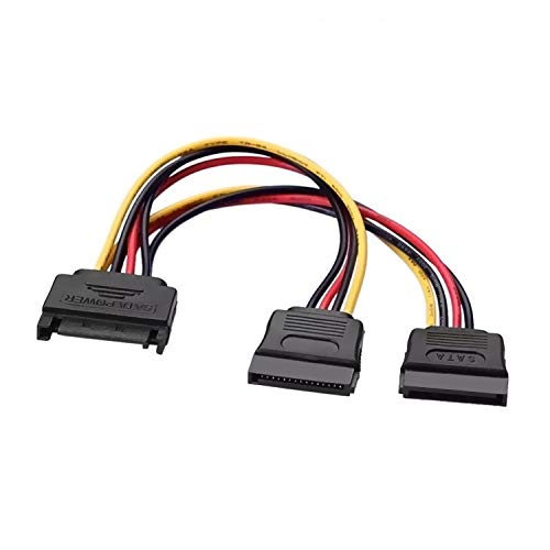 AISENS A131-0353 Satin-Stromkabel, männlich auf 2 x Sata-Buchse, 20 cm AISENS A131-0353 Satin-Stromkabel, männlich auf 2 x Sata-Buchse, 20 cm von AISENS