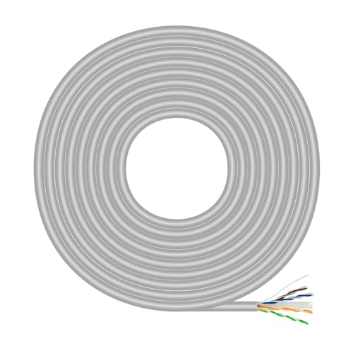 AISENS - A135-0743 - Netzwerkkabel RJ45 Cat.6 UTP Rigido AWG23 Cca (Legierung), Grau, 500M von AISENS
