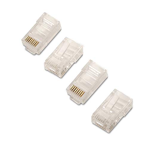 AISENS A138 – 0290 – Anschluss RJ45 8 Fäden (10 UDS) transparent von AISENS