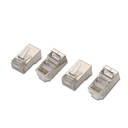 AISENS A138 – 0293 – Anschluss RJ45 8 Fäden (10 UDS) Farbe Silber von AISENS