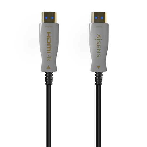 AISENS - A148-0697 - HDMI-Kabel V2.0 Aoc Premium High Speed/Hec 4K@60Hz 4:4:4 18Gbps, A/M-A/M, schwarz, 70M von AISENS