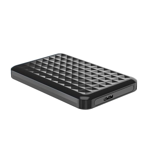 AISENS - ASE-2521B - Externes Gehäuse 2,5" 9,5 mm Sata A USB 3.0/Usb3.1 Gen1, schwarz von AISENS