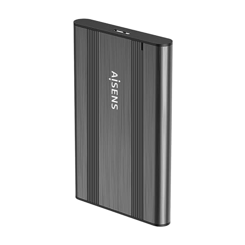 AISENS - ASE-2526GR - Externes Gehäuse, 2,5 Zoll, Sata A USB 3.0/Usb3.1 Gen1, Grau von AISENS