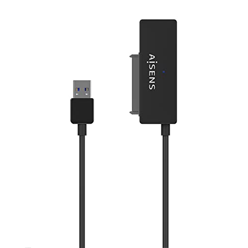 AISENS - ASE-35A01B - Festplattenadapter 2,5"/3,5" SATA auf USB-A USB 2.0/3.0/USB3.1 GEN1, schwarz von AISENS