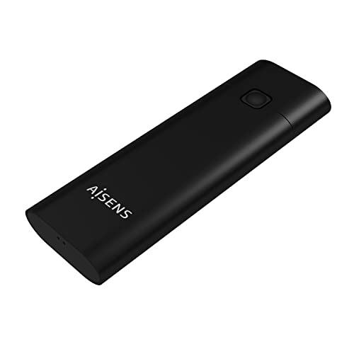 AISENS - ASM2-020B - externes Gehäuse für M.2 SSD NVME A USB 3.2 GEN2, schwarz von AISENS