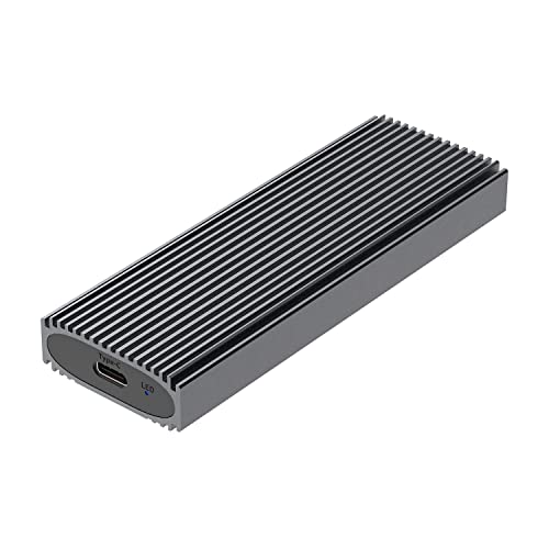 AISENS - ASM2-023GR - Externes Gehäuse für M.2 SSD NVME A USB3.2 GEN2, Grau von AISENS