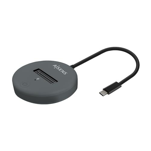 AISENS - ASUC-M2D014-GR - USB-C Dock M.2 (NGFF) Asuc-M2D014-Gr SATA/NVMe A USB3.1 Gen2, Grau von AISENS