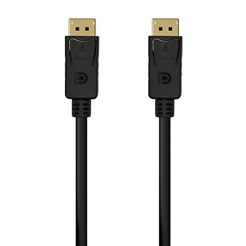 AISENS CABLE DISPLAYPORT 1.2 4K A124-0549 DISPLAYPORT MACHO DISPLAYPORT MACHO 1.5M NEGRO von AISENS