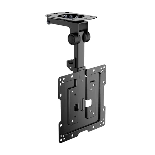 AISENS CT43S-187 Deckenhalterung, drehbar, faltbar, für Monitor/TV, 20 kg, 19-43 cm, Schwarz AISENS CT43S-187 Deckenhalterung, drehbar, faltbar, für Monitor/TV, 20 kg, 19-43 cm, Schwarz von AISENS