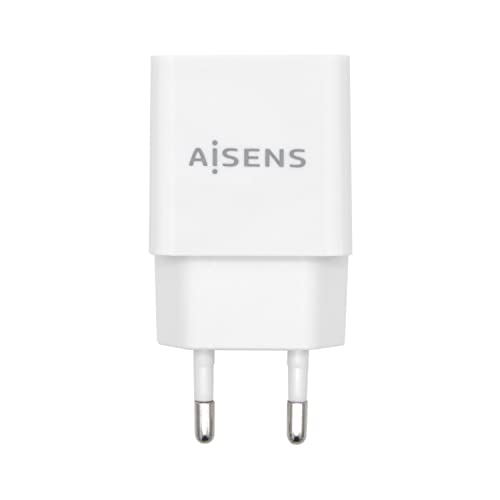 AISENS USB-Ladegerät, 10 W, hohe Effizienz, 5 V/2 A, Weiß AISENS USB-Ladegerät, 10 W, hohe Effizienz, 5 V/2 A, Weiß von AISENS