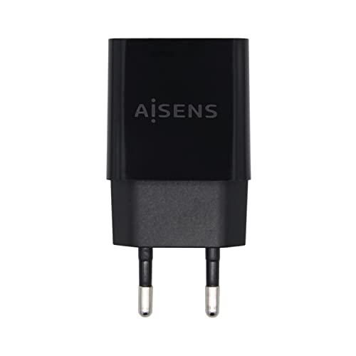 USB-Ladegerät Hohe Effizienz AISENS Schwarz von AISENS