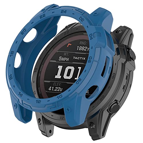 AISPORTS 2 Stuck Kompatibel mit Garmin Tactix 7 Amoled Hülle, Weiche TPU Silikonkante Robuste Stoßfeste Stoßstangenhülle Panzerrahmen Uhrengehäuse Schutzhülle für Garmin Tactix 7 Amoled AISPORTS 2 Stuck Kompatibel mit Garmin Tactix 7 Amoled Hülle, Weiche TPU Silikonkante Robuste Stoßfeste Stoßstangenhülle Panzerrahmen Uhrengehäuse Schutzhülle für Garmin Tactix 7 Amoled von AISPORTS