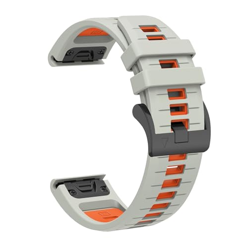 AISPORTS Kompatibel mit Garmin Descent G1 Armband aus Silikon, 22mm Quick Fit Uhrenarmband Ersatzarmband für Garmin MARQ Commander/Adventurer/Athlete/Captain/Driver/Golfer/Aviator AISPORTS Kompatibel mit Garmin Descent G1 Armband aus Silikon, 22mm Quick Fit Uhrenarmband Ersatzarmband für Garmin MARQ Commander/Adventurer/Athlete/Captain/Driver/Golfer/Aviator von AISPORTS