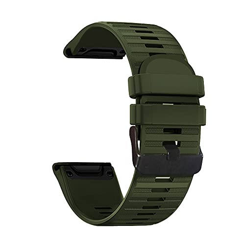 AISPORTS Kompatibel mit Garmin Fenix 6X Pro Armband Silikon, 26mm Quick Fit Uhrenarmband Weiches Sportarmband Ersatzarmband für Garmin Fenix 5X/Fenix 5X Plus/Fenix 6X/Fenix 6X Pro/Fenix 3/Fenix 3 HR AISPORTS Kompatibel mit Garmin Fenix 6X Pro Armband Silikon, 26mm Quick Fit Uhrenarmband Weiches Sportarmband Ersatzarmband für Garmin Fenix 5X/Fenix 5X Plus/Fenix 6X/Fenix 6X Pro/Fenix 3/Fenix 3 HR von AISPORTS