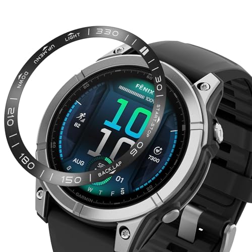 AISPORTS Lünetten Styling Kompatibel mit Garmin Fenix 8 47mm Lünettenring Selbstklebende Abdeckung Kratzschutz Edelstahl Metalllünettenschlaufe Rahmen Kreis Schutzhülle für Garmin Fenix 8 47mm AISPORTS Lünetten Styling Kompatibel mit Garmin Fenix 8 47mm Lünettenring Selbstklebende Abdeckung Kratzschutz Edelstahl Metalllünettenschlaufe Rahmen Kreis Schutzhülle für Garmin Fenix 8 47mm von AISPORTS