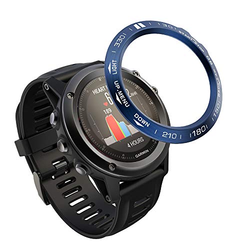 AISPORTS Lünettenring Kompatibel mit Garmin Fenix 3/Fenix 3 HR Lünettenschlaufe Selbstklebende Abdeckung Kratzfester Edelstahl-Metalllünetten Stylingrahmen Kreis Schutzhülle für Garmin Fenix 3/3 HR AISPORTS Lünettenring Kompatibel mit Garmin Fenix 3/Fenix 3 HR Lünettenschlaufe Selbstklebende Abdeckung Kratzfester Edelstahl-Metalllünetten Stylingrahmen Kreis Schutzhülle für Garmin Fenix 3/3 HR von AISPORTS