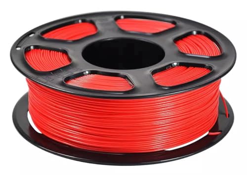 3D-Druck Filament PLA 1.75mm Druckmaterial Modellbau-Filament Präzise Und Hochwertig - Passend Für Handwerksprojekte, DIY Und Lehrzwecke (Color : Red) von AITAF