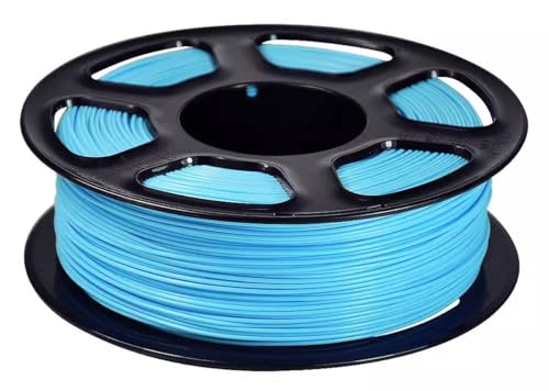3D-Druck PLA Filament 1.75mm Druckmaterial Für 3D-Drucker Modellbau-Filament Universelle Anwendung Und Stabile Ergebnisse - Perfekt Für DIY, Bildung Und Rapid Prototyping (Color : Light Blue) von AITAF