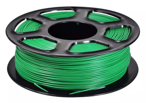 PLA 3D-Druck Filament 1.75mm Drucker Filament Spule Detailgetreu Zuverlässig Perfekt Für Kunstvolle Modelle Und Anspruchsvolle Projekte 3D Druck Material Spule (Color : Green) von AITAF
