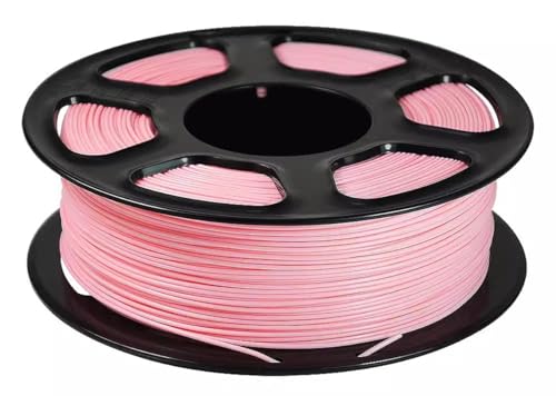 PLA 3D Druck Filament 1.75mm Material Für Den 3D-Druck Zuverlässiges Material Für Architektur Geeignet Für Kreative Anwendungen Und Prototyping (Color : Pink) von AITAF
