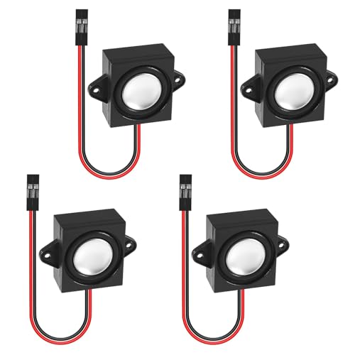 4PCS-Lautsprecher 3 Watt 8 Ohm Single Hohlraum Mini-Lautsprecher Vollstrecke Hohlraum Mobile tragbare Werbemaschinenlautsprecher-Anschluss an die Schnittstelle 3.3V 5V von AITRIP