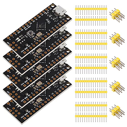 AITRIP 5 Stück MH-Tiny ATTINY88 Mikro-Entwicklungsboard 16 MHz/Digispark ATTINY85 Upgraded Kompatibel für Arduino IDE 1.0+ (OSX/Win/Linux) von AITRIP