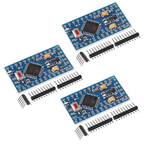 AITRIP Pro Mini-Entwicklungsplatine, 3,3 V, 8 MHz, kompatibel mit Arduino IDE, 3 Stück von AITRIP