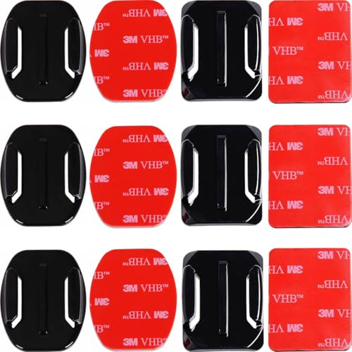 6 PCS Klebehalterung Klebepads 3M Helmbefestigung Gebogene Kompatibel mit GoPro Hero 13 12 11 10 9 8 7 6 5 Session DJI Osmo Action Kameras 6 PCS Klebehalterung Klebepads 3M Helmbefestigung Gebogene Kompatibel mit GoPro Hero 13 12 11 10 9 8 7 6 5 Session DJI Osmo Action Kameras von AIUOVEW