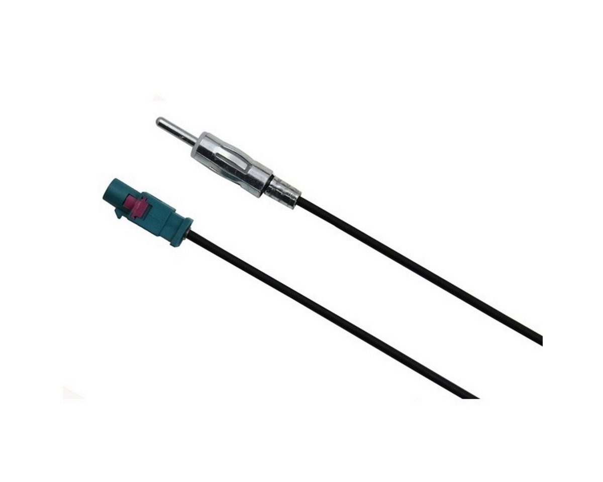AIV Antennen-Adapter DIN auf Fakra Audio- & Video-Kabel, DIN-Stecker, DIN-Stecker, Auto-Radio DIN Antennen-Anschluss DIN-Stecker 150 Ohm auf Fakra-Buchse von AIV