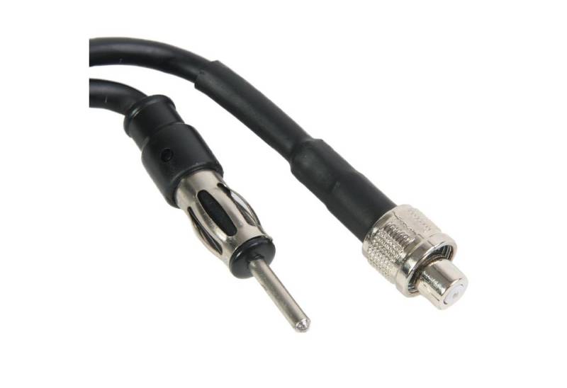 AIV Antennen-Adapter Hirschmann-Buchse auf DIN Audio- & Video-Kabel, DIN, Hirschmann, Adaptiert Hirschmann-Kupplung auf DIN-Stecker 150 Ohm von AIV