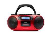 Aiwa BBTC-550RD, 1,5 kg, Schwarz, Rot, Tragbarer CD-Player Aiwa BBTC-550RD, 1,5 kg, Schwarz, Rot, Tragbarer CD-Player von AIWA