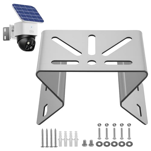 AIWMQYYF Metalleckhalterung für eufy soloCam s340, Außenwand-Eckmontage-Metallhalterung den Sichtbereich um 270° an Außenwand-Ecken, Halter aus Edelstahl Weitwinkel-Adapter für PTZ-Kamera AIWMQYYF Metalleckhalterung für eufy soloCam s340, Außenwand-Eckmontage-Metallhalterung den Sichtbereich um 270° an Außenwand-Ecken, Halter aus Edelstahl Weitwinkel-Adapter für PTZ-Kamera von AIWMQYYF