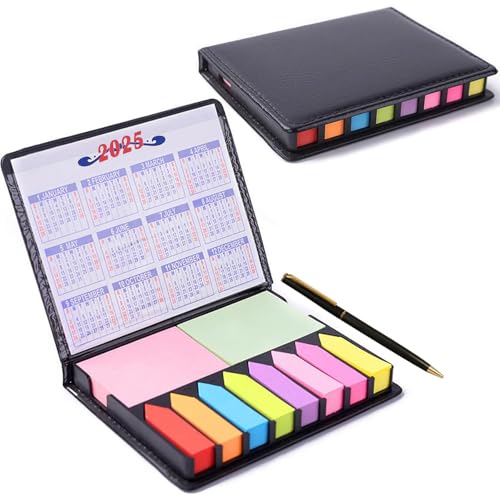 Haftnotizen Tabs,Haftnotizen,PU-Memobox-Set,mit Kugelschreiber aus Metall,1000 Stück Sticky Notes,10 Stile Haftnotizen-Textstreifen für Lesezeichen Haftnotizen Tabs,Haftnotizen,PU-Memobox-Set,mit Kugelschreiber aus Metall,1000 Stück Sticky Notes,10 Stile Haftnotizen-Textstreifen für Lesezeichen von AIXIMA