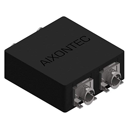 AIXONTEC 2 Port BOX fixLink LAN Verbinder Cat.6A Netzwerk Verbindungsmodul für Cat.7 Kabel Ethernet Adapter geschirmt | AWG 23 Datenkabel LSA Netzwerkverbinder LANKabel von AIXONTEC