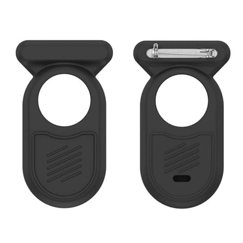 Schutz-Hülle für Galaxy SmartTag2 mit Versteckter Sicherheitsnadel: AIYAAIYA rutschfeste Silikon Case Kompatibel mit Samsung Smart Tag 2 Broschen-Clip für Kinder Haustierk Rucksack Gepäck (Schwarz) Schutz-Hülle für Galaxy SmartTag2 mit Versteckter Sicherheitsnadel: AIYAAIYA rutschfeste Silikon Case Kompatibel mit Samsung Smart Tag 2 Broschen-Clip für Kinder Haustierk Rucksack Gepäck (Schwarz) von AIYAAIYA