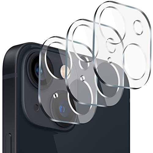 AIYEEN Kamera Objektivschutz (3 Stück) Kompatibel mit iPhone 13 6.1"& iPhone 13 mini 5.4" Kamera Objektiv Abdeckung Schutz, HD Clear Anti-Scratch von AIYEEN