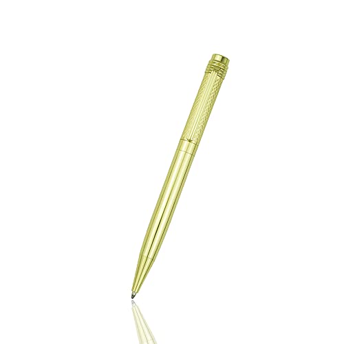 AIYIBEN Skalierbarer Metallkugelschreiber, erstaunlicher Luxus-Stift, mit Goldfinish, verwendet für Unternehmen, Verwaltungsbüros, das beste Geschenk-Set. (2) von AIYIBEN