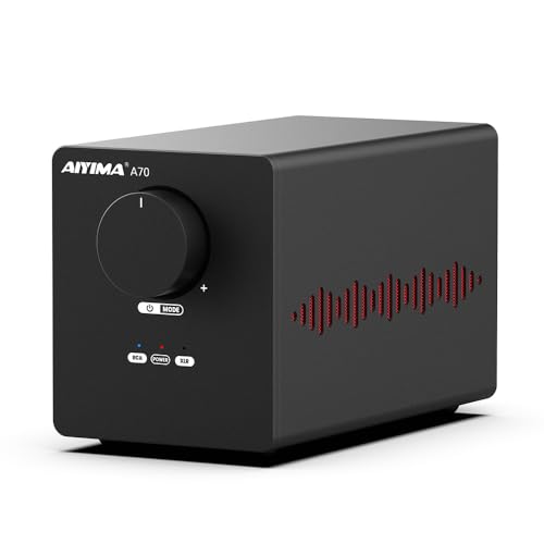 AIYIMA A70 symmetrischer Stereo-Verstärker mit PFFB 4 Ohm 300 Watt TPA3255 2.0-Kanal-Klasse-D-Verstärker für Heimkino-Regallautsprecher mit XLR- und RCA-Eingängen und Trigger-Eingang DC48V 5A AIYIMA A70 symmetrischer Stereo-Verstärker mit PFFB 4 Ohm 300 Watt TPA3255 2.0-Kanal-Klasse-D-Verstärker für Heimkino-Regallautsprecher mit XLR- und RCA-Eingängen und Trigger-Eingang DC48V 5A von AIYIMA