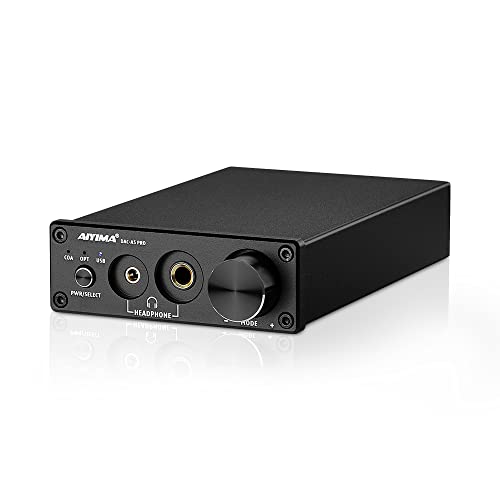 AIYIMA DAC A5 Pro Mini Kopfhörer Verstärker HiFi USB DAC Decoder Audio 24 Bit 192kHz Mini Stereo-Decoder mit DC12V von AIYIMA