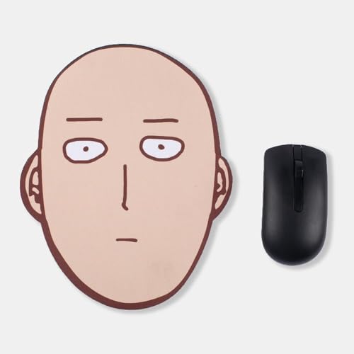 AIYINIY One Punch Man Saitama-Mauspad, 20 x 25 cm, Anime-Mauspad, Saitama-Druck, rutschfestes Gummi-Mauspad für Gaming, Arbeit, Computerzubehör AIYINIY One Punch Man Saitama-Mauspad, 20 x 25 cm, Anime-Mauspad, Saitama-Druck, rutschfestes Gummi-Mauspad für Gaming, Arbeit, Computerzubehör von AIYINIY