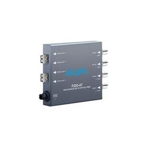 AJA FIDO-4T Quad SD/HD/3G-SDI to Optical Fiber - Video Extender - BNC / 2 x LC - bis zu 10 km von AJA